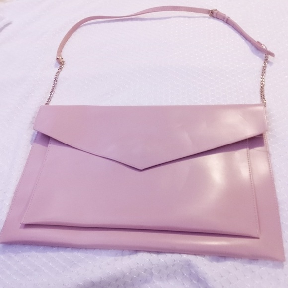 New. Glass Ladder & Co. Blush Pink Portfolio Bag Tote. - Picture 3 of 6